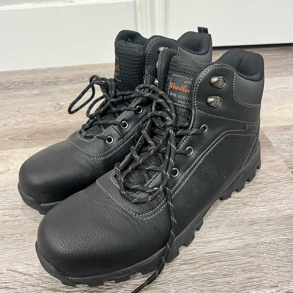 Weatherproof Black Men's Boots